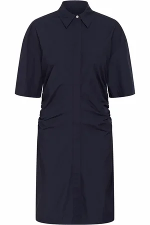Soaked in Luxury Dames, Jurken, Blauw, Maat: M Katoen