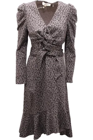 Diane von Furstenberg Dames, Jurken, Grijs, Maat: M