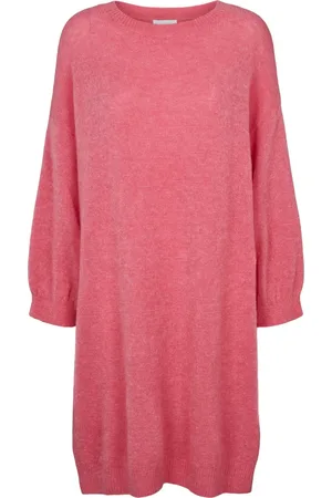 American Dreams Dames, Jurken, Roze, Maat: ONE Size Wol
