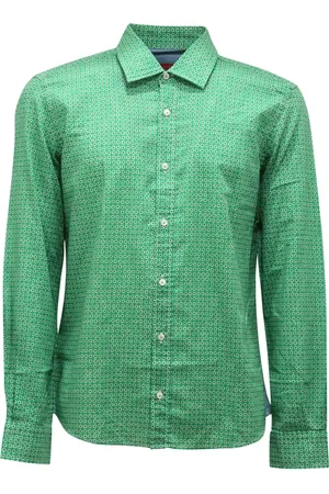 ALTEA Heren, Overhemden, Groen, Maat: XL