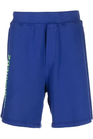 Dsquared2 Heren, Korte broeken, Blauw, Maat: 2XL Katoen