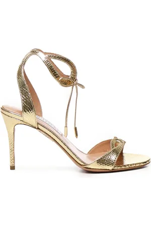 Aquazzura Dames, Schoenen, Geel, Maat: 37 EU
