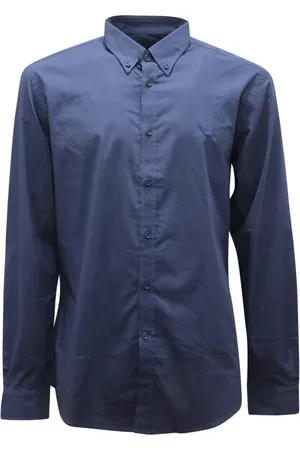 HARMONT&BLAINE Heren, Overhemden, Blauw, Maat: XL