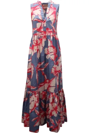 Twin-Set Dames, Jurken, Veelkleurig, Maat: 2XS