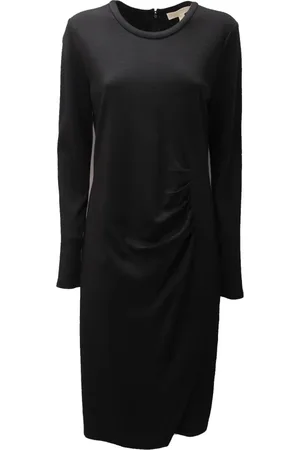 Michael Kors Dames, Jurken, Zwart, Maat: XL Wol