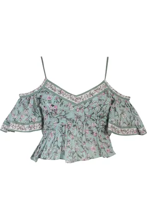 Isabel Marant Dames, Blouses & Shirts, Veelkleurig, Maat: 2XS Katoen