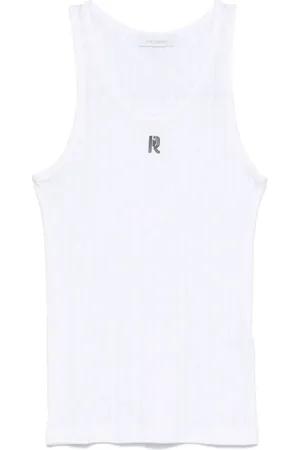 Paco rabanne Dames, Tops, Wit, Maat: XS Katoen