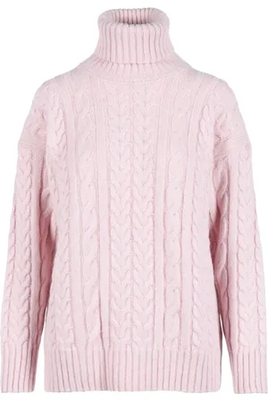 PESERICO SIGN Dames, Truien, Roze, Maat: 2XS Kasjmier