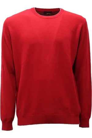 ALTEA Heren, Truien, Rood, Maat: L Wol