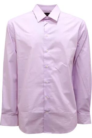 Emporio Armani Heren, Overhemden, Roze, Maat: 3XL