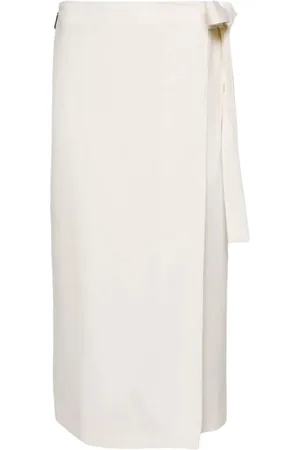 Msgm Dames, Rokken, Wit, Maat: 2XS Wol