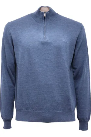 HARMONT&BLAINE Heren, Truien, Blauw, Maat: 6XL