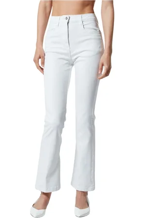 Silvian Heach Dames, Jeans, Wit, Maat: W29 Katoen