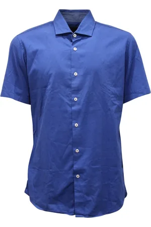 Liu Jo Heren, Overhemden, Blauw, Maat: XL