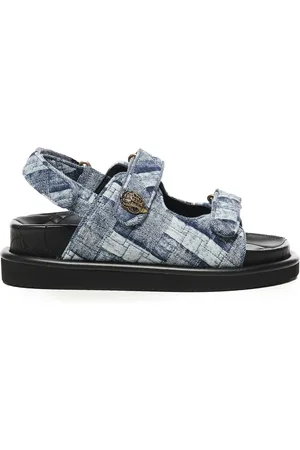 Kurt Geiger Dames, Schoenen, Blauw, Maat: 37 EU Denim