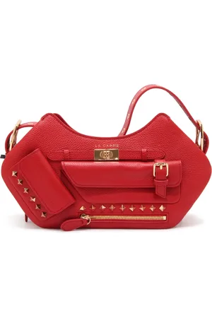 La Carrie Dames, Tassen, Rood, Maat: ONE Size Leer