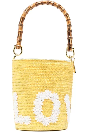 La Milanesa Dames, Tassen, Geel, Maat: ONE Size