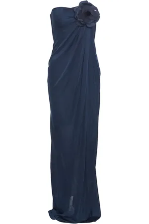 Elisabetta Franchi Dames, Jurken, Blauw, Maat: M