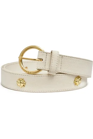 Fabienne Chapot Dames, Accessoires, Wit, Maat: 105 CM Leer