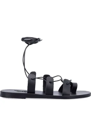 Ancient Greek Sandals Dames, Schoenen, Zwart, Maat: 38 EU Leer