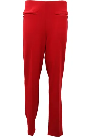 Joseph Ribkoff Dames, Broeken, Rood, Maat: XL