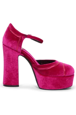 Jeffrey Campbell Dames, Schoenen, Roze, Maat: 40 EU Velours