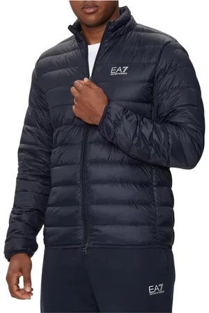 EA7 Heren, Jassen, Blauw, Maat: XL