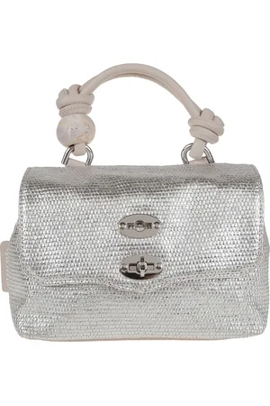 Zanellato Dames, Tassen, Grijs, Maat: ONE Size Leer