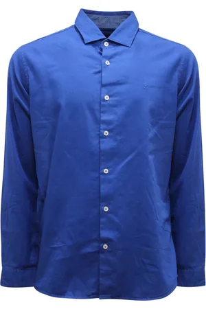 Liu Jo Heren, Overhemden, Blauw, Maat: XL