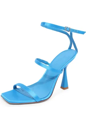 SERGIO LEVANTESI Dames, Schoenen, Blauw, Maat: 40 EU Zijde
