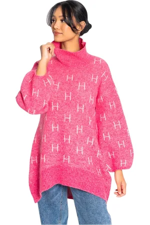 Hest Hést, Dames, Truien, Roze, Maat: S/M Wol