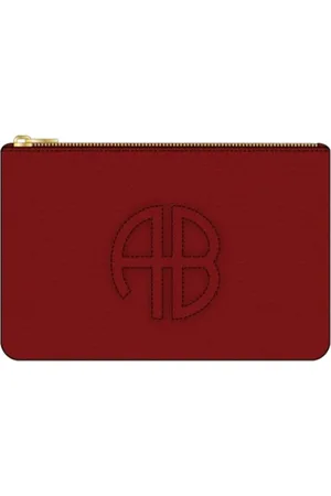 ANINE BING Dames, Accessoires, Rood, Maat: ONE Size Leer