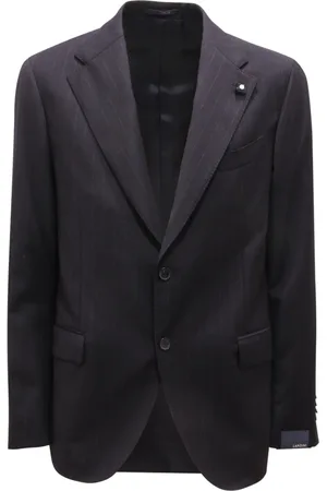 LARDINI Heren, Jassen, Blauw, Maat: XL