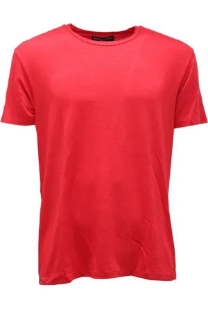 Daniele Fiesoli Heren, Tops, Rood, Maat: L Linnen