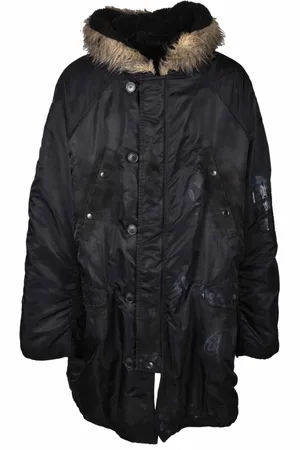 Balenciaga Heren, Jassen, Zwart, Maat: M Polyamide