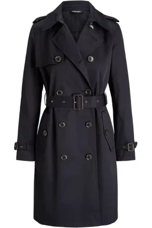 Ralph Lauren Dames, Mantels, Blauw, Maat: M