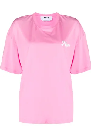 Msgm Dames, Tops, Roze, Maat: XS Katoen