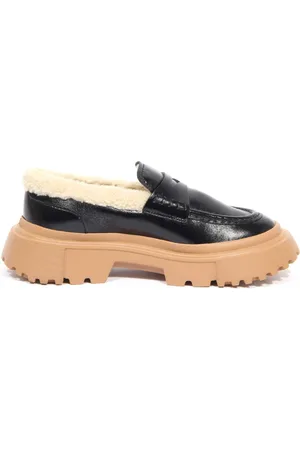 Hogan Dames, Schoenen, Zwart, Maat: 36 EU Leer
