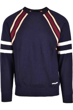 Dsquared2 Heren, Truien, Blauw, Maat: XL Wol