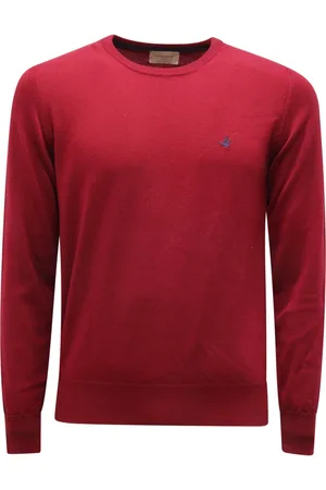 BROOKSFIELD Heren, Truien, Rood, Maat: 2XL Wol