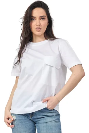 Alessia Santi Dames, Tops, Wit, Maat: XL Katoen