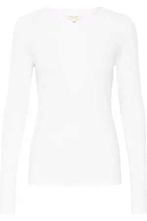 Part Two Dames, Tops, Wit, Maat: M Viscose
