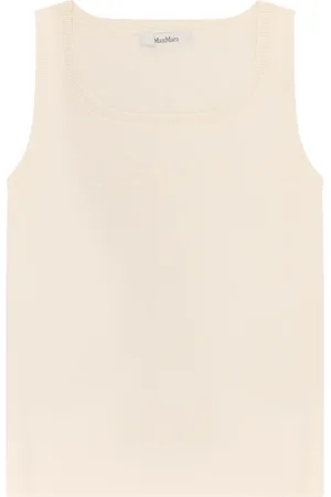 Max Mara Dames, Tops, Wit, Maat: L Viscose