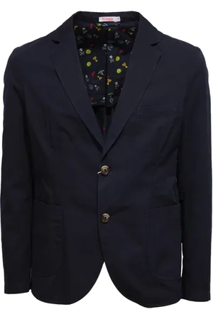 sun68 Heren, Jassen, Blauw, Maat: M Katoen
