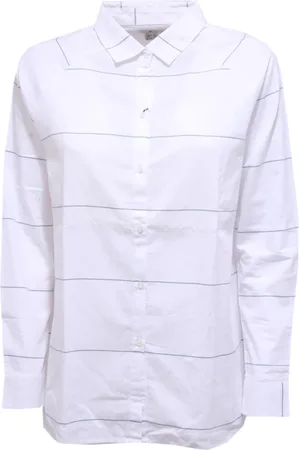 Barbour Dames, Blouses & Shirts, Wit, Maat: L Katoen