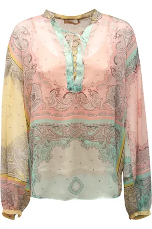Twin-Set Dames, Blouses & Shirts, Veelkleurig, Maat: XS