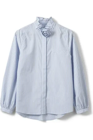 Sofie Schnoor Dames, Blouses & Shirts, Blauw, Maat: M