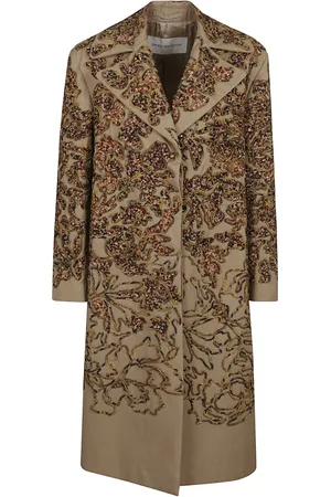DRIES VAN NOTEN Dames, Mantels, Veelkleurig, Maat: XS Katoen