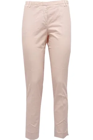 Fabiana Filippi Dames, Broeken, Roze, Maat: XS Katoen