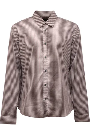 Gucci Heren, Overhemden, Bruin, Maat: XL